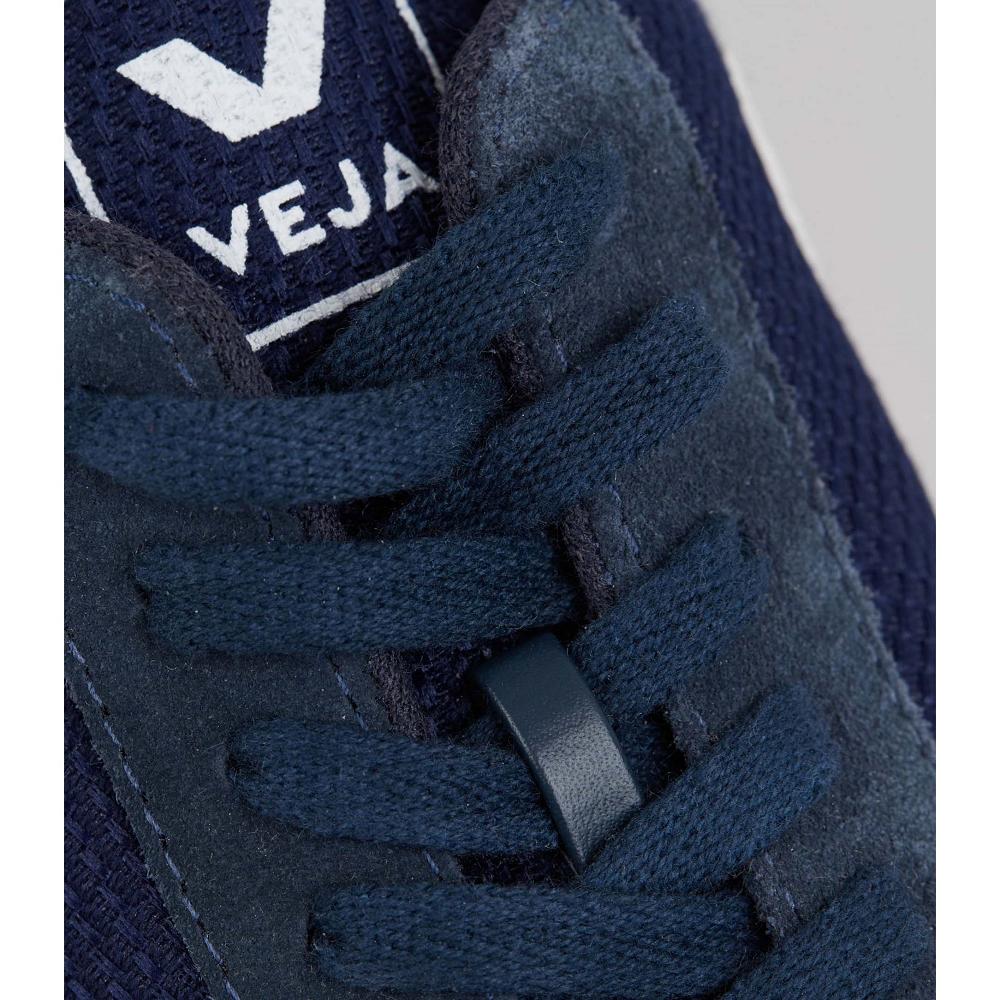 Men's Veja LACES ORGANIC COTTON Shoes Blue | ZA 206GSO